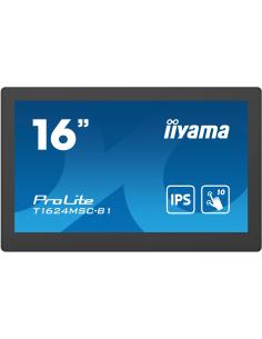 iiyama T1624MSC-B1 16" Pantalla Interactiva IPS FullHD Negro-1362013