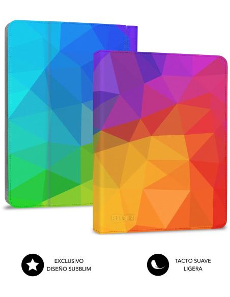 Subblim Keytab Funda Universal con Teclado Triángulos para Tablet 11.1"