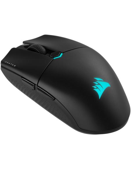 Corsair KATAR ELITE WIRELESS Ratón Inalámbrico 26000 DPI Negro