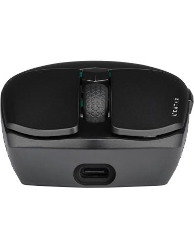 Corsair KATAR ELITE WIRELESS Ratón Inalámbrico 26000 DPI Negro