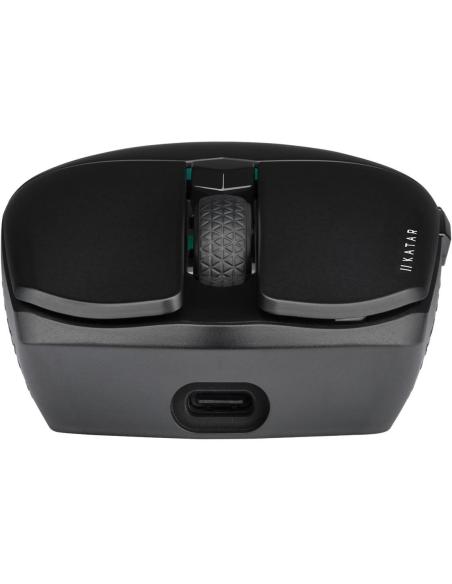 Corsair KATAR ELITE WIRELESS Ratón Inalámbrico 26000 DPI Negro
