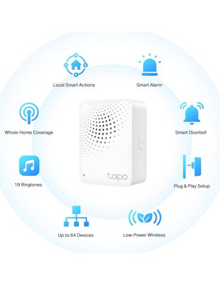 TP-Link TAPO H100 HUB Inteligente con Alarma