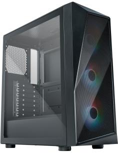 Cooler Master CMP 520 Midi Tower Cristal Templado USB 3.2 Negra