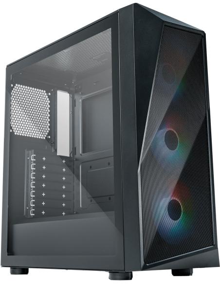 Cooler Master CMP 520 Midi Tower Cristal Templado USB 3.2 Negra