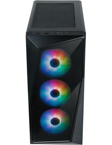 Cooler Master CMP 520 Midi Tower Cristal Templado USB 3.2 Negra