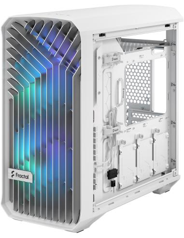 Fractal Design Torrent Compact Cristal Templado USB 3.2 Blanco