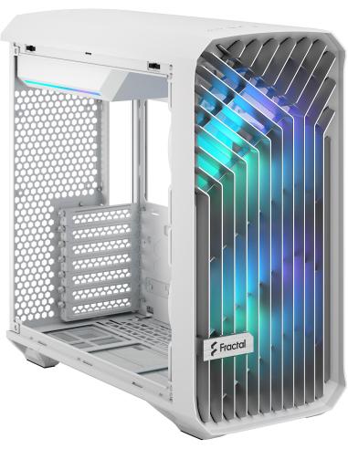 Fractal Design Torrent Compact Cristal Templado USB 3.2 Blanco