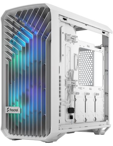Fractal Design Torrent Compact Cristal Templado USB 3.2 Blanco