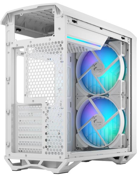 Fractal Design Torrent Compact Cristal Templado USB 3.2 Blanco