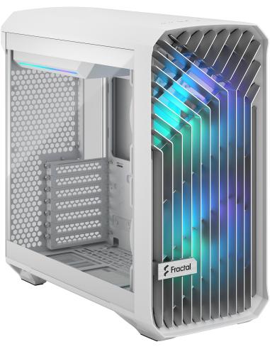 Fractal Design Torrent Compact Cristal Templado USB 3.2 Blanco