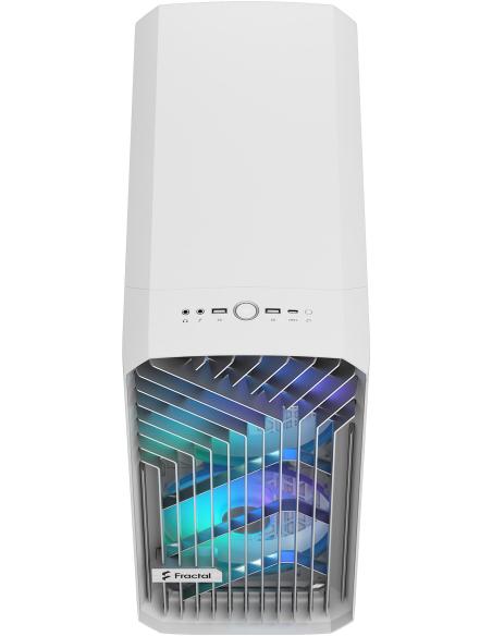 Fractal Design Torrent Compact Cristal Templado USB 3.2 Blanco