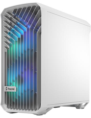 Fractal Design Torrent Compact Cristal Templado USB 3.2 Blanco