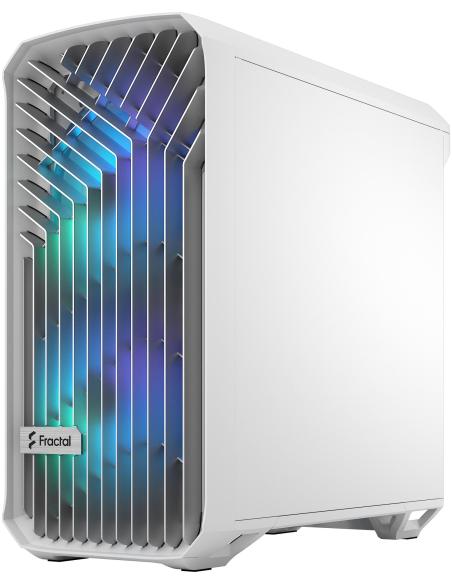 Fractal Design Torrent Compact Cristal Templado USB 3.2 Blanco