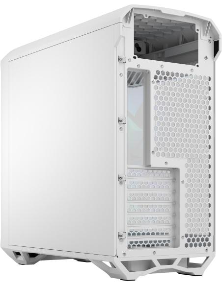 Fractal Design Torrent Compact Cristal Templado USB 3.2 Blanco
