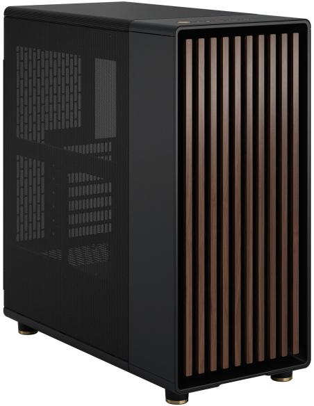Fractal Design North Cristal Templado USB 3.2 Negro