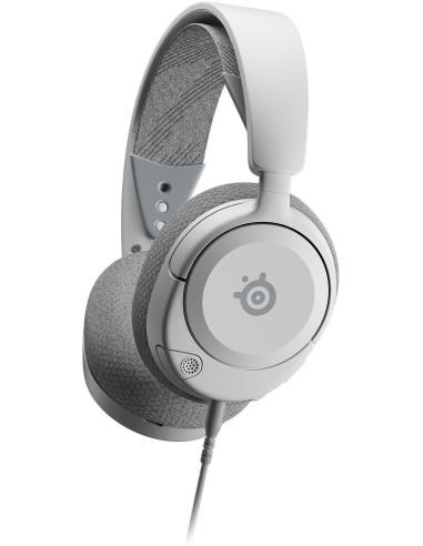 Steelseries Arctis Nova 1P Auriculares Gaming Blancos