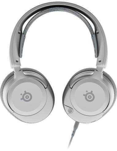 Steelseries Arctis Nova 1P Auriculares Gaming Blancos