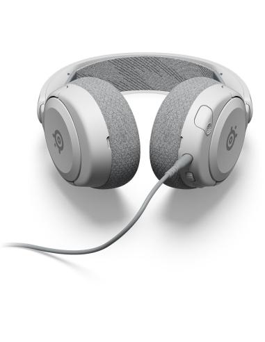 Steelseries Arctis Nova 1P Auriculares Gaming Blancos