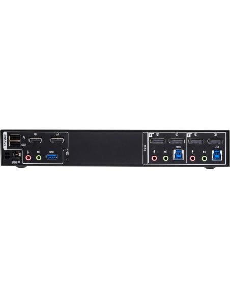 ATEN KVM CM1942-AT-G Matriz de Vídeo 4 Puertos DisplayPort negro