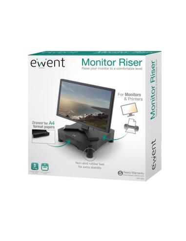 Ewent Soporte para Monitor hasta 27KG Negro
