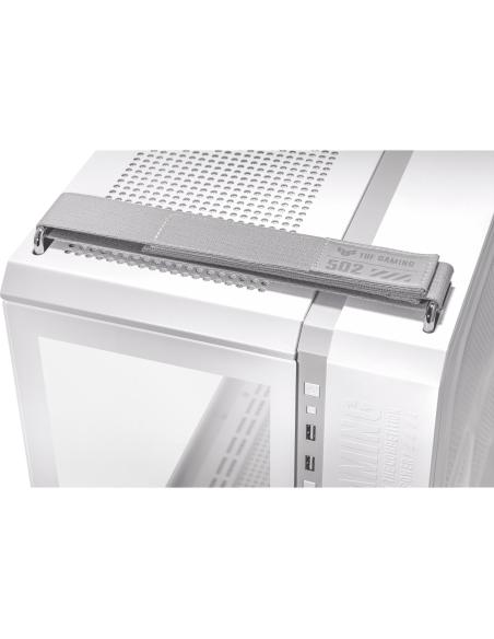 Asus TUF Gaming GT502 Cristal Templado USB 3.2 Blanca