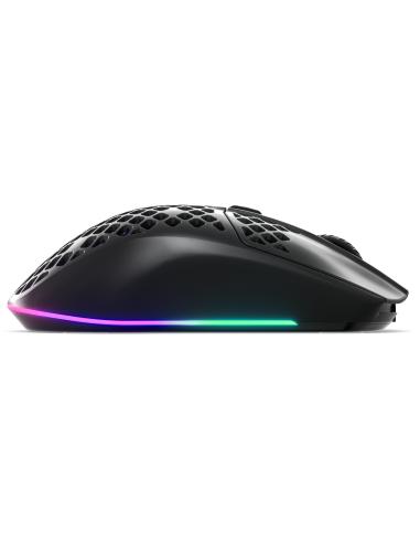 SteelSeries Aerox 3 (2022) Onyx Ratón Gaming Inalámbrico 18000 DPI Negro