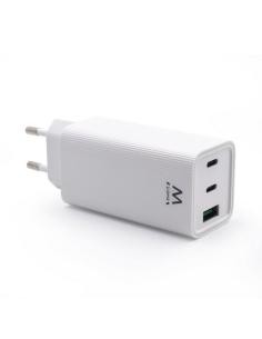 EWENT Cargador carga rapido 65w usb-c y usb-a-1360444