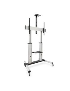TooQ FS20300M-B Soporte de Suelo con Ruedas para Pantallas de 60 - 100"  Máx. 100 Kg Aluminio-1360193