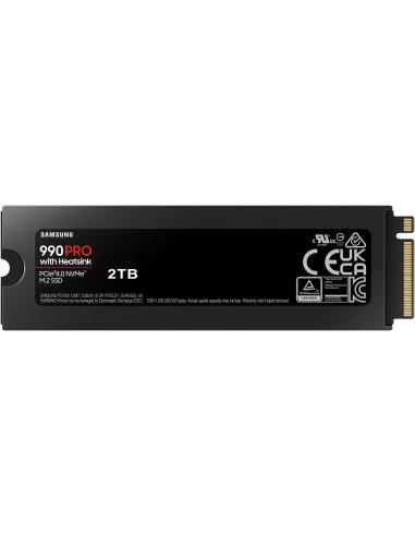 Samsung 990 Pro SSD M.2 2 TB PCIe Gen 4 con Disipador
