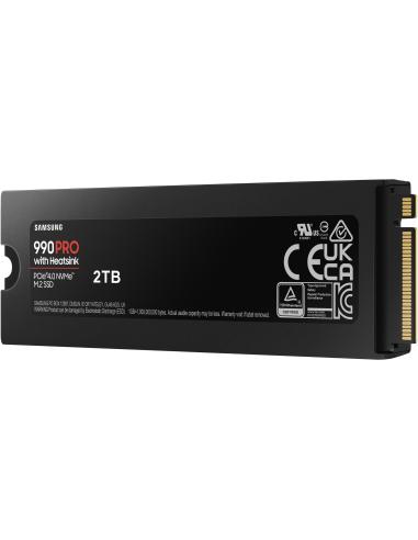 Samsung 990 Pro SSD M.2 2 TB PCIe Gen 4 con Disipador