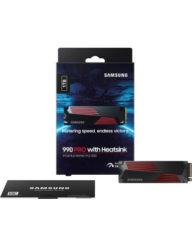 Samsung 990 Pro SSD M.2 1 TB PCIe Gen 4 con Disipador