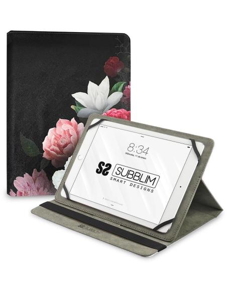 Subblim Trendy Case Funda Universal para Tablet hasta 11" Rosas