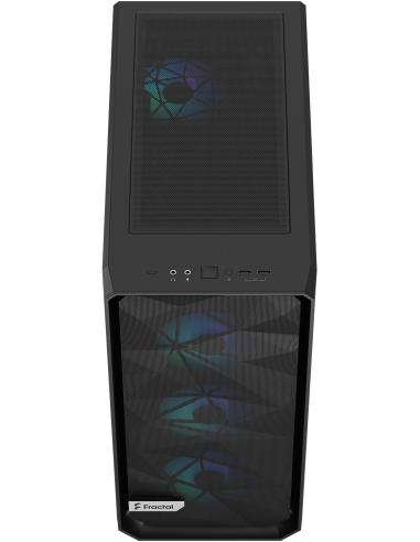 Fractal Design Meshify 2 Compact Lite Cristal Templado USB 3.2 Negro