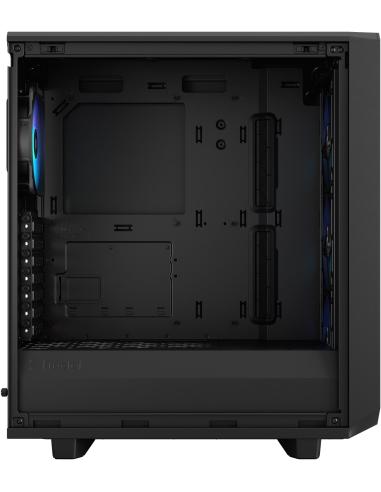 Fractal Design Meshify 2 Compact Lite Cristal Templado USB 3.2 Negro