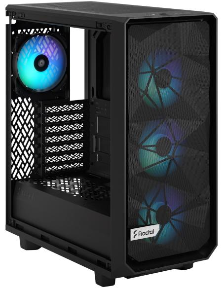 Fractal Design Meshify 2 Compact Lite Cristal Templado USB 3.2 Negro