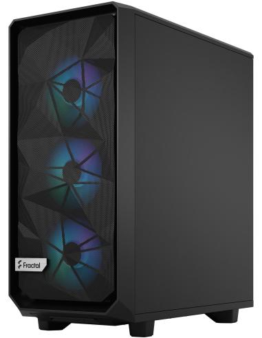 Fractal Design Meshify 2 Compact Lite Cristal Templado USB 3.2 Negro