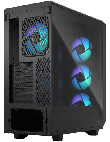 Fractal Design Meshify 2 Compact Lite Cristal Templado USB 3.2 Negro