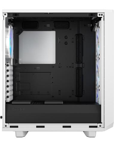 Fractal Design Meshify 2 Compact RGB Cristal Templado USB 3.2 Blanco