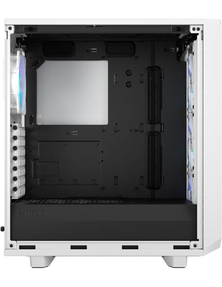Fractal Design Meshify 2 Compact RGB Cristal Templado USB 3.2 Blanco