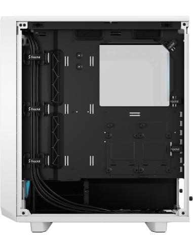 Fractal Design Meshify 2 Compact RGB Cristal Templado USB 3.2 Blanco