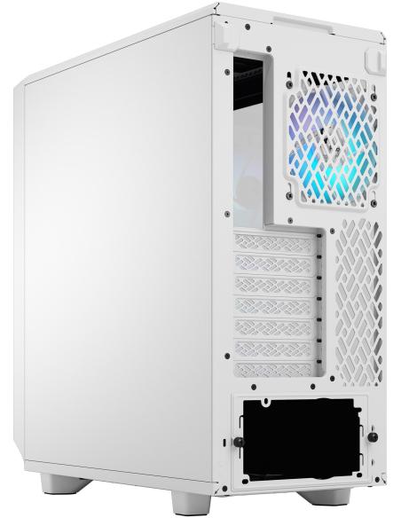 Fractal Design Meshify 2 Compact RGB Cristal Templado USB 3.2 Blanco