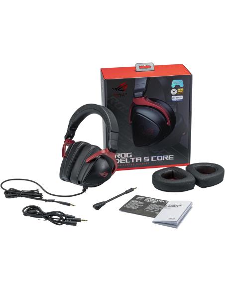 Asus ROG Delta S Core Auriculares Gaming Multiplataforma 7.1 Negros