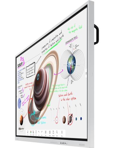 Samsung WM75B Pantalla Interactiva 75" 4K UHD Multi-touch VA Táctil Negra