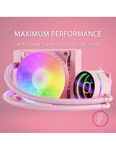 Mars Gaming ML-ONE120 Kit Refrigeración Liquida FRGB Rosa