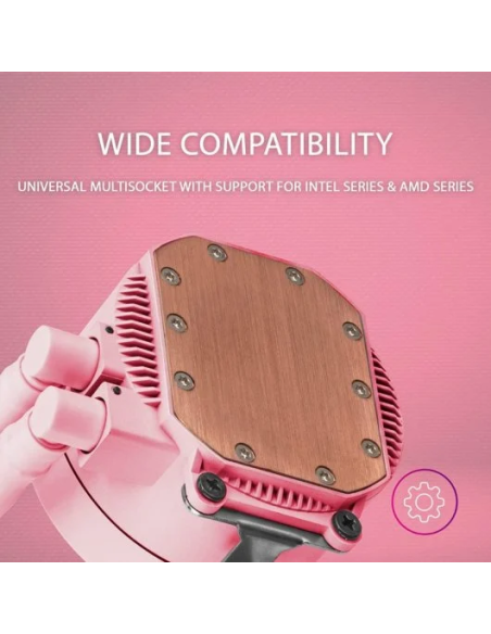 Mars Gaming ML-ONE120 Kit Refrigeración Liquida FRGB Rosa