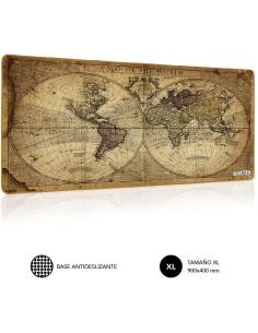 Subblim Vintage World XL 90x40cm Alfombrilla Gaming Extended-1358400