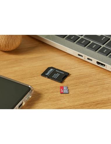 SanDisk Extreme MicroSDXC 128GB UHS-I A2 V30 Clase 10 con Adaptador SD