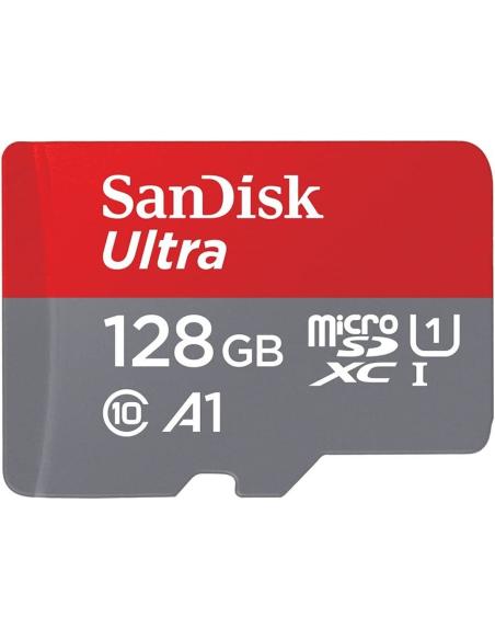 SanDisk Extreme MicroSDXC 128GB UHS-I A2 V30 Clase 10 con Adaptador SD