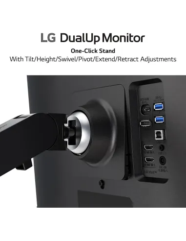 LG DualUp Ergo 28MQ780B 27.6" LED IPS QHD USB-C