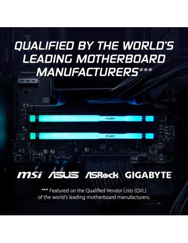 Kingston FURY Beast RGB DDR5 5600MHz 16GB (2x8GB) CL40